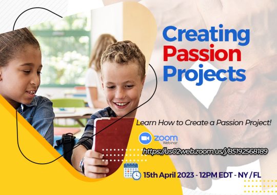 Learn How to Create a Passion Project – Webinar